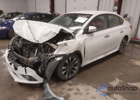 2018 Nissan Sentra Sr z USA, uszkodzony, nr VIN 3N1AB7AP7JY302169